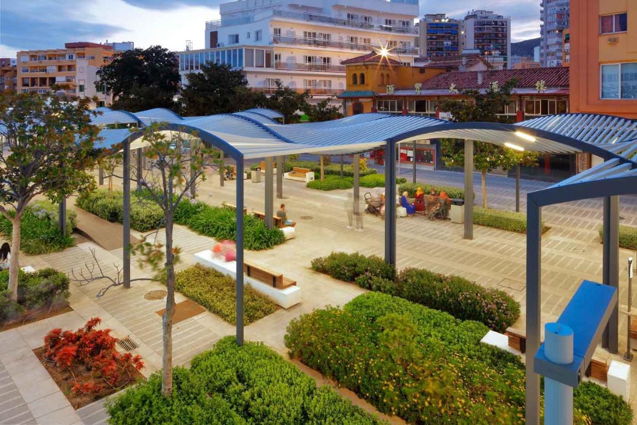 Torremolinos - New Central Studio Plata With Balconyアパートメント エクステリア 写真